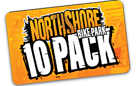 North Shore Bike Park 10 Packs